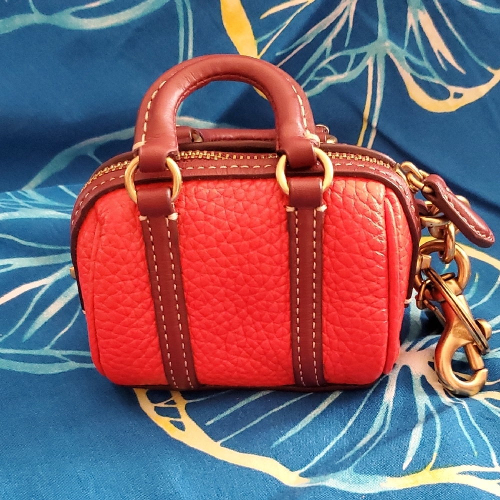 Coach Mini Bag Charm